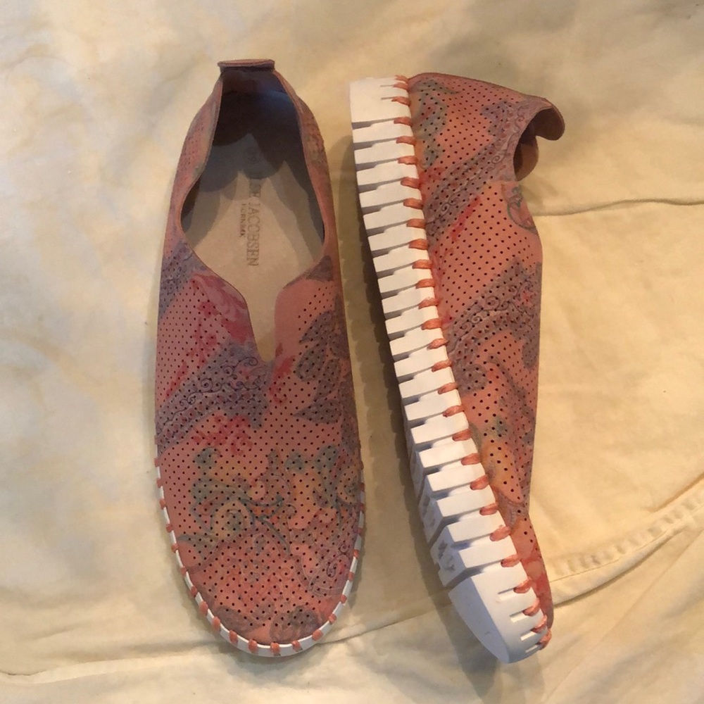 🌸 Ilse Jacobsen Hornbak comfy rubber sole walking shoes